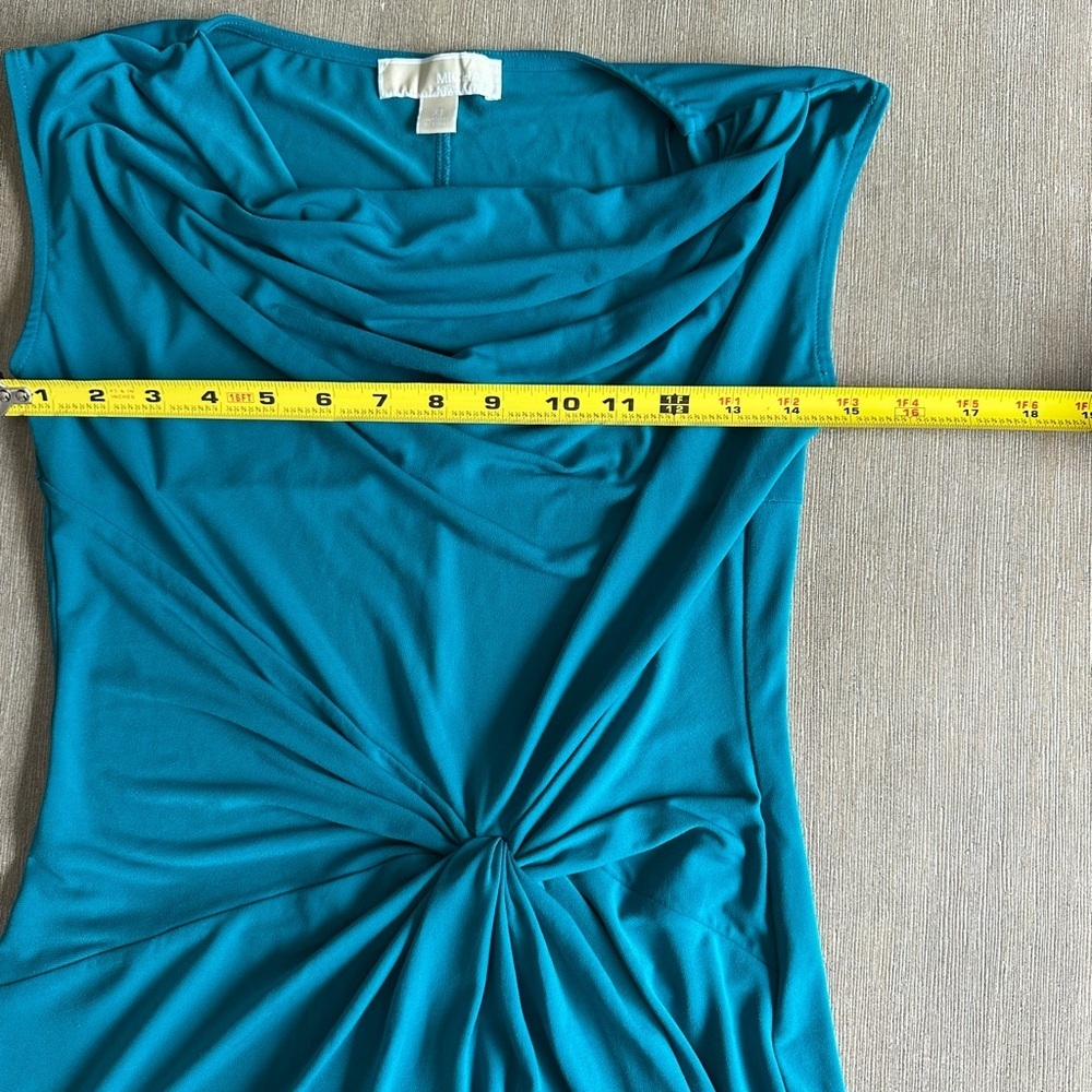 MICHAEL Michael Kors Teal Midi Dress - Picture 3 of 4